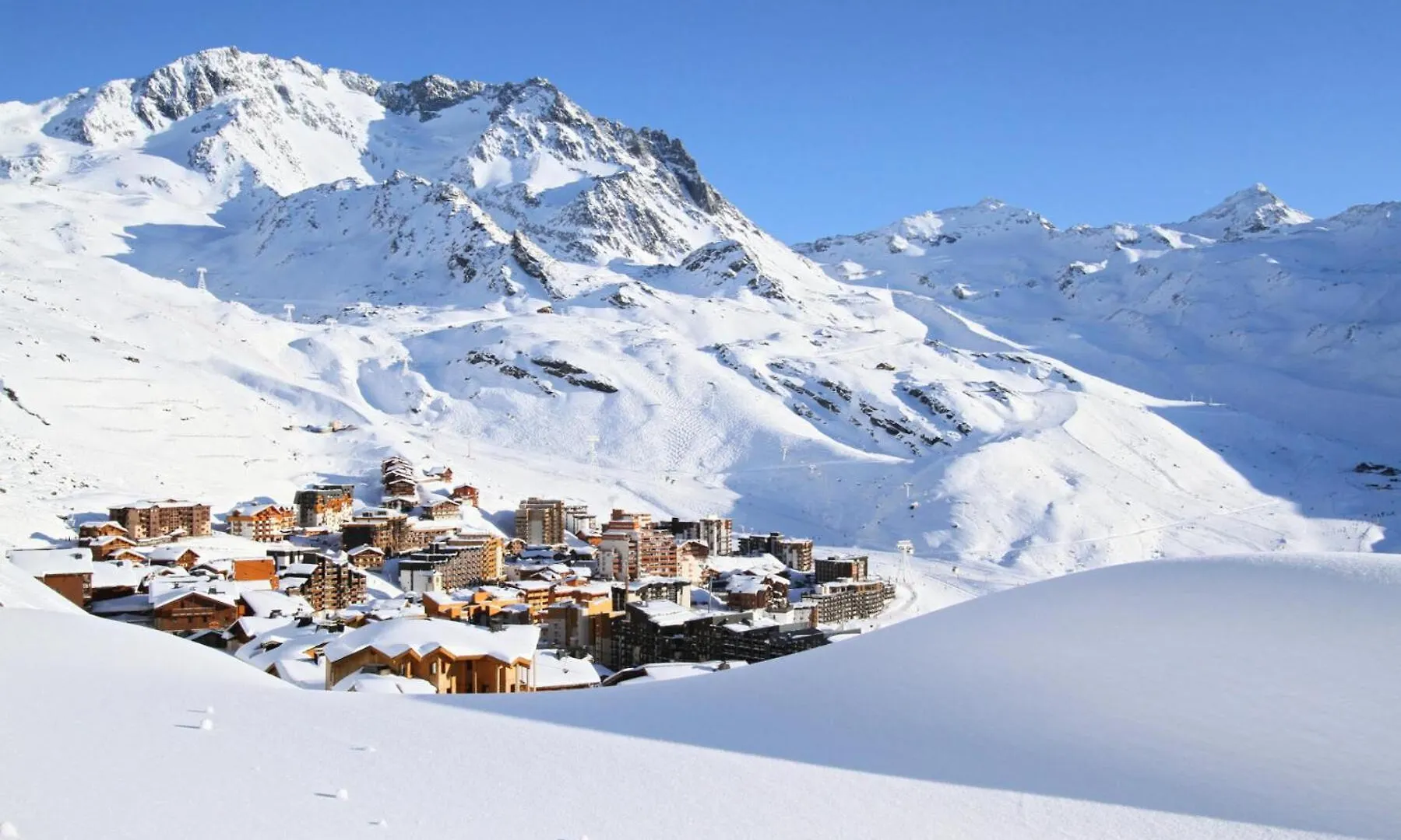 Apartment Residence Lac Du Lou - Val Thorens Location: Appartement De 38 M2 Au 7Eme Etage, Skis Aux Pieds, Balcon Expose Sud Mae-9021