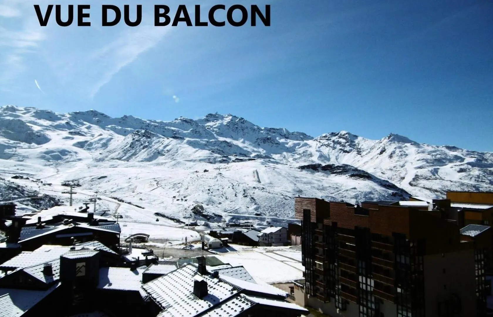Apartment Residence Lac Du Lou - Val Thorens Location: Appartement De 38 M2 Au 7Eme Etage, Skis Aux Pieds, Balcon Expose Sud Mae-9021